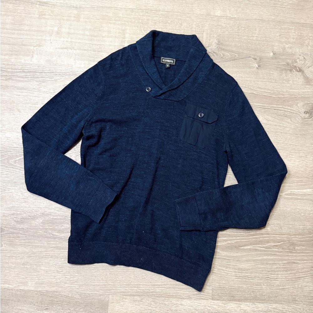 •EXPRESS• NAVY BLUE SWEATER